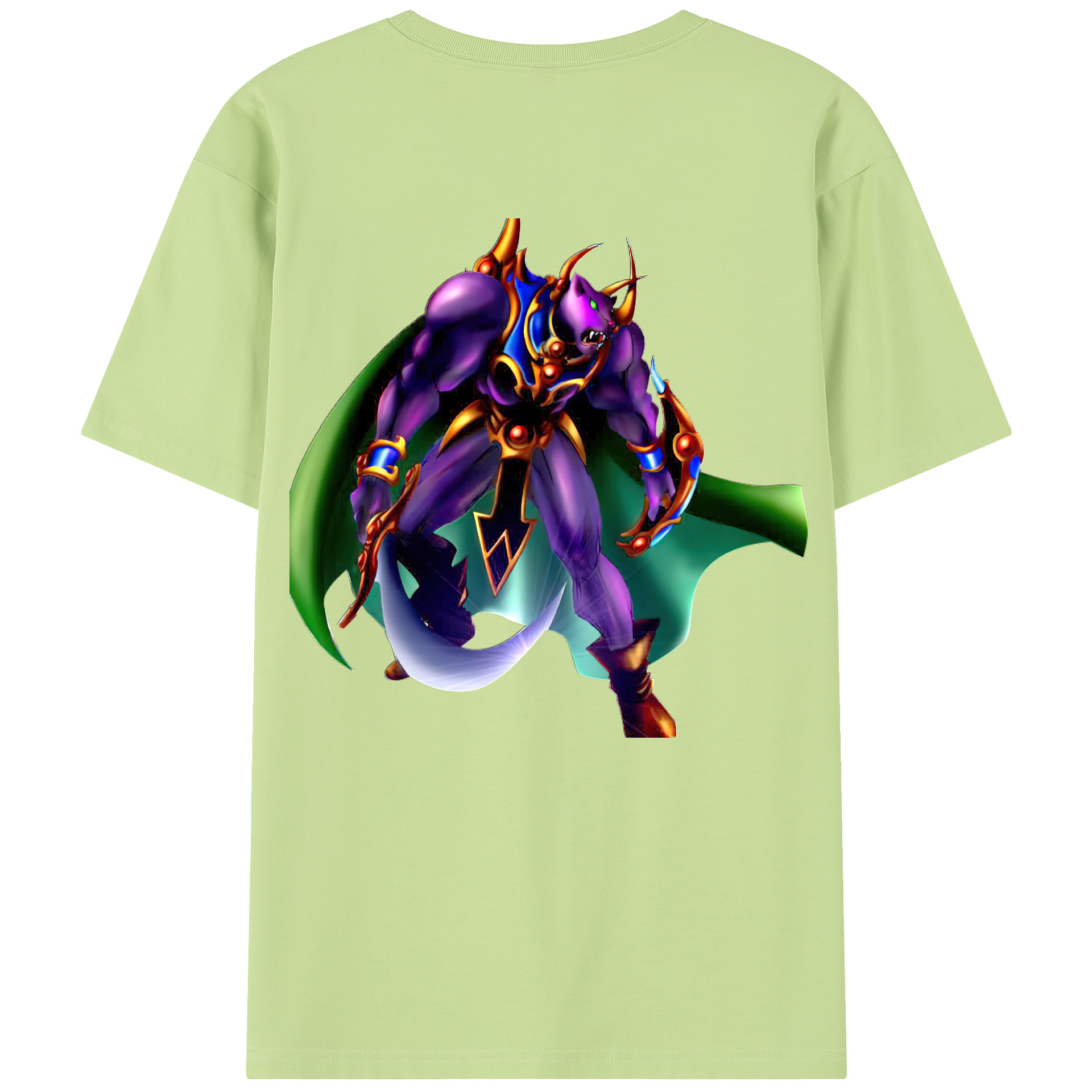 （画像用） 遊☆戯☆王 Yu-Gi-Oh! 綿100％半袖Tシャツ（背面プリント）